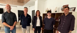 Alcaldesa de Almassora recibe a estudiante subcampen en certamen Spain Skills