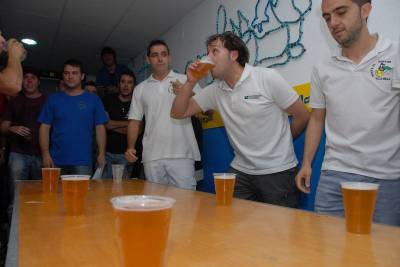 Las penyas montan sus propios actos festivos