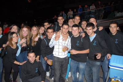 La orquesta cerró la velada de la cena de Tombet de bou