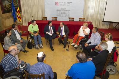 Moliner se reúne con COCEMFE para buscar fórmulas que les permitan mantener servicios pese a la crisis