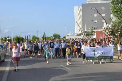 1500 personas participan en la exitosa 'Marxa Lúdica Contra el Càncer' de Moncofa