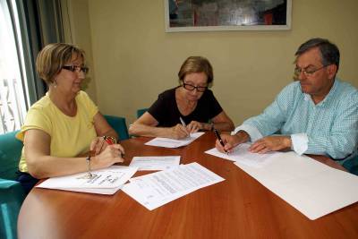 Burriana contribuye al mantenimiento de la residencia de Cáritas