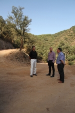 La Generalitat limpia 3 km de pistas forestales de Nules en el Plan contra Incendios