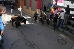 Xilxes inicia Sant Vicent con un encierro limpio, pero un hombre de 80 años herido de  toro por la tarde
