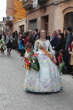 La Vall d'Uixó ofrenda flores a la Asunción