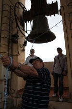 Vila-real acogió el I Concurso de intérpretes de Dolçaina y la Basílica un toque manual de campanas