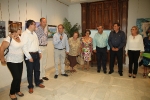 Juan Dualde y las escuelas de labores y pintura de la Caixa Rural inauguran sus exposiciones