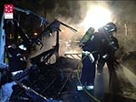 Los bomberos sofocan un incendio en el camping Torrelasal de Cabanes