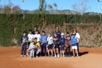 Roberto Bautista realiza un clinic para los alumnos de la escuela deportiva del Club de Campo del Mediterráneo