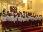 Extraordinario concierto solidario de las corales infantiles de Vinaròs