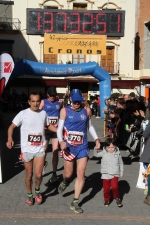 1200 corredores participan en una Marxa Sant Sebastià 2014 de récord