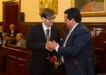 Ibán Pauner toma posesión como diputado provincial