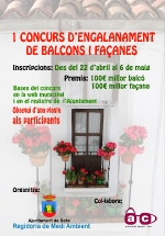 Betxí organiza el I Concurs de embellecimiento de Balcones y Fachadas