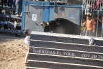 Lleno total en las vaquillas de la fiestas de Sant Vicent de La Vall
