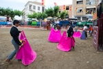 Los alumnos de la Escuela Taurina de Castellón se inician en las fiestas de Sant Joan de Moró 