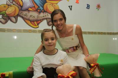 Ana Izquierdo y Teresa Mondragón, Falleras Mayores de Jaume I
