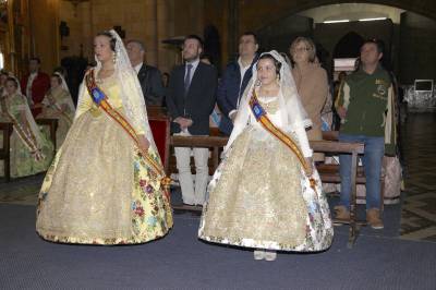 La iglesia de Sant Josep acoge la misa de inicio de las fallas