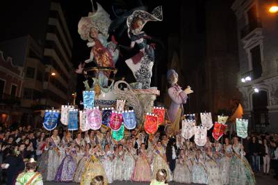 Doblete del club 53 en las fallas de Burriana 2015