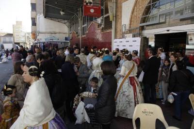 Gran aceptación popular de la Bodeguilla fallera