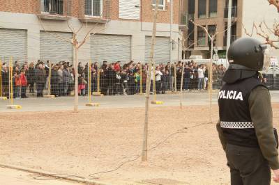 Una mascletà con máximas precauciones