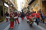 Una cercavila 'crida' a la Festa per la Llengua pels carrers del centre de Vila-real