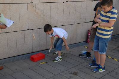 Las calles de Vila-real, escenario de juegos de 'pilota valenciana' e intergeneracionales