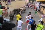 2 minutos y medio dura el encierro de toros cerriles de Les Penyes en Festes 2015