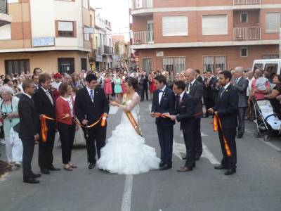 La LXIX Fira de Maquinaria Agrícola i Ramaderia homenajea en la inauguración a los precursores con una corona de laurel