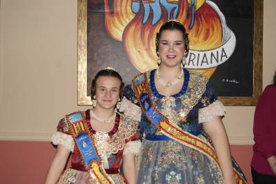 La falla la Mercé exalta a Mercedes Castelblanque y Emma Alós