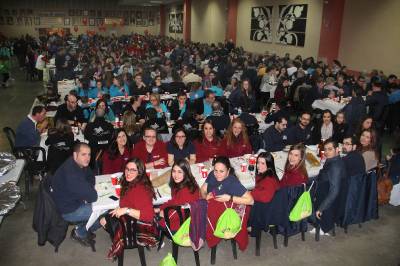 1200 personas participan en el pa i porta fallero