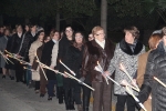 Un millar de mujeres participan en la procesión de la Virgen de los Dolores