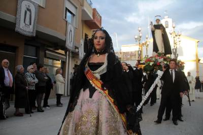La Vall despide las fiestas patronales en honor con la procesión de Sant Vicent