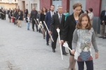 La Vall despide las fiestas patronales en honor con la procesión de Sant Vicent