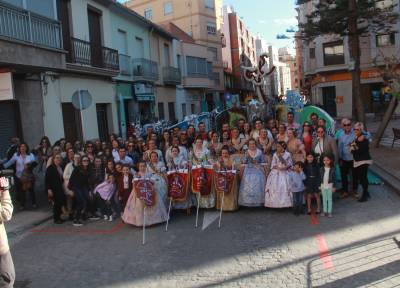 La Falla Barri València logra el cuarto doblete consecutivo de las Cruces de Mayo de Burriana