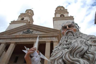 La Basílica de Sant Pasqual, punto de encuentro de la Trobada de Gegants