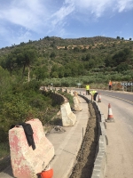 En marcha las obras de la segunda fase del paseo peatonal de Alfondeguilla