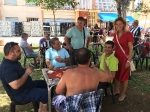 Amparo Marco visita l'Associació de Veïns Rafalafena-Tarongers 