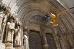 Comencen els estudis a la façana de la Basílica Arxiprestal de Morella