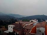 Castelló amanece cubierto del humo del incendio de la Serra d'Espadà