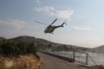 Los esfuerzos de los medios aéreos se centran en el frente de Artana-Eslida