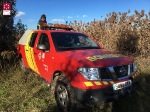 Rescatan al piloto de un ultraligero tras caer en el marjal de Almenara