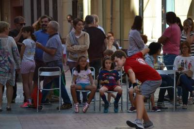 La pilota valenciana al cor de la ciutat