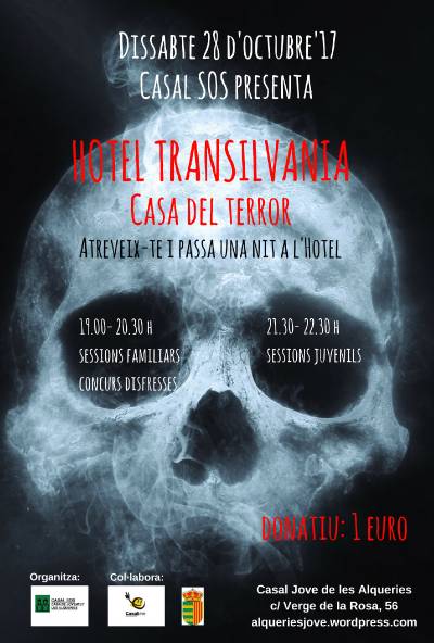 L'associació juvenil Casal SOS organitza la Casa del Terror el 28 d’octubre