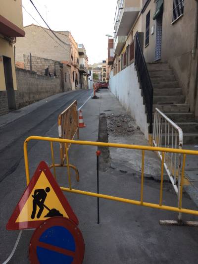 La Llosa mejora la calle Jaime I