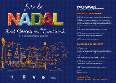 Les Coves de Vinromà da la bienvenida al diciembre con la Feria de Navidad
