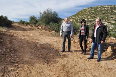 Les Useres anuncia una inversión de 86.000 euros para la pavimentación de diversos caminos rurales