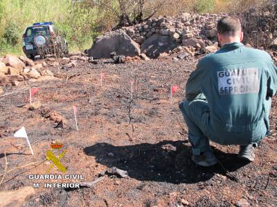 La Guardia Civil investiga a una persona por causar cuatro incendios en Sot deFerrer, Alfara de la Baronía y Sagunto