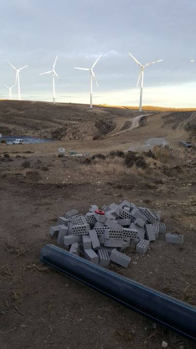 Avança el canvi de la canalització del Mas Cremat en Portell