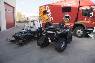 El Consorcio de Bomberos incorpora dos vehículos especializados para el acceso rápido y rescate a zonas aisladas por los temporales