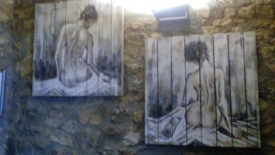 Pepe Mora presenta la exposición de pintura ‘Raíces’ en el Hotel Verdiá de Sueras